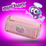 Пенал мягкий ЮНЛАНДИЯ, 2 отделения, полиэстер, "Strawberry shortcake", розовый, 21х9х6 см, 271577 - Пеналы мягкие