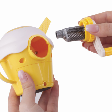 Точилка механическая ЮНЛАНДИЯ "Мороженое", корпус ассорти, 228487 - Точилки механические