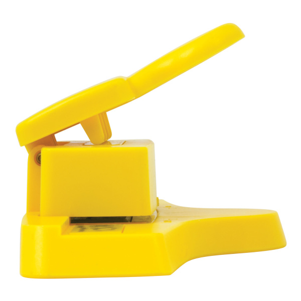 Дырокол фигурный для края "Солнечный узор", диаметр вырезной фигуры 50х16 мм, ОСТРОВ СОКРОВИЩ, 227172 - Дыроколы фигурные для творчества