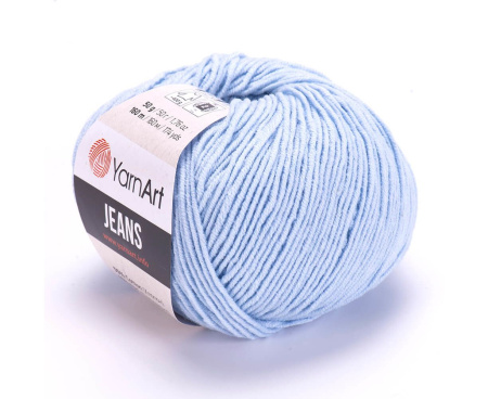 Пряжа YarnArt Jeans №75 (небесный)