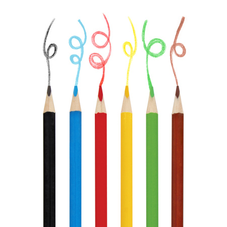 Карандаши цветные СУПЕРМЯГКИЕ ЮНЛАНДИЯ "ТРОПИКИ", 6 цветов, трехгранные, с РАСКРАСКОЙ, 181646 - Карандаши цветные