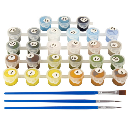 Картина по номерам 40х50 см, ОСТРОВ СОКРОВИЩ "Дыхание весны", на подрамнике, акрил, кисти - Картины по номерам