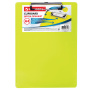 Доска-планшет BRAUBERG "Energy" с прижимом А4 (226х315 мм), пластик, 2 мм, неоновый, ЖЕЛТАЯ, 232231 - Планшеты и клипборды