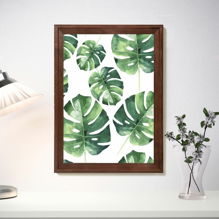 Рамка 21х30 см, дерево, багет 20 мм, BRAUBERG "Business", махагон, акриловый экран, 391293 - Рамки для дипломов, сертификатов, грамот, фотографий