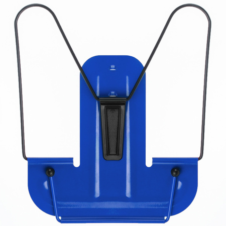 Подставка для книг синяя металлическая ЮНЛАНДИЯ ПРЕМИУМ, 237823. - Подставки для книг