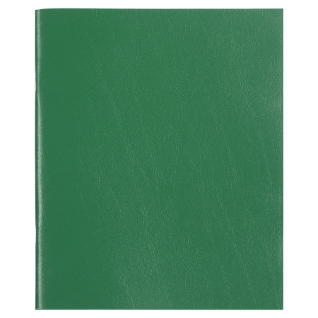 Тетрадь бумвинил, А5, 96 л., скоба, офсет №1, клетка, с полями, STAFF, ЗЕЛЕНЫЙ, 403417 - Тетради более 60 листов