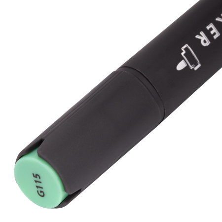 Маркер для скетчинга двусторонний 1 мм - 6 мм BRAUBERG ART CLASSIC, МЯТНО-ЗЕЛЕНЫЙ (G115), 151780 - Скетчмаркеры поштучно