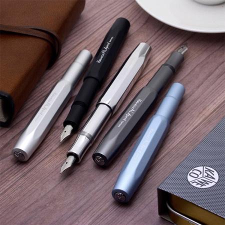 Ручка перьевая KAWECO AL Sport EF 0.5мм корпус розовое золото - Перьевые ручки