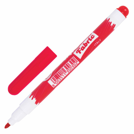 Маркеры для ткани CARIOCA (Италия) "Fabric", 10 цветов, круглый наконечник 2,6 мм, 42909 - Маркеры для хобби