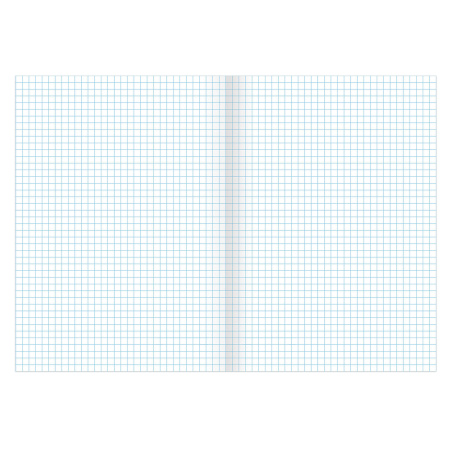 Тетрадь А4, 96 л., BRAUBERG скоба, клетка, обложка картон, МОНОХРОМ 2, 402057 - Тетради формата А4