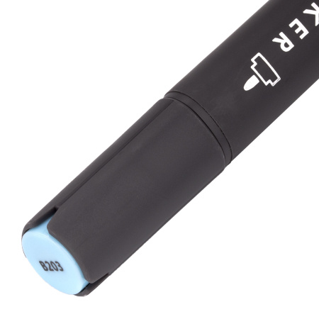 Маркер для скетчинга двусторонний 1 мм - 6 мм BRAUBERG ART CLASSIC, ПАСТЕЛЬНЫЙ ГОЛУБОЙ (B203), 151835 - Скетчмаркеры поштучно