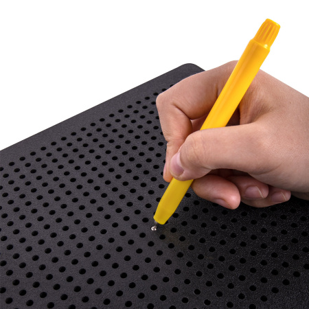 Магнитный планшет доска MAGPAD MAX для рисования 25х28 см, 713 шариков, BRAUBERG KIDS, 664922 - Игрушки развивающие