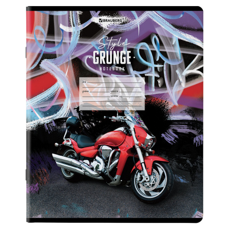 Тетради 18 л. КОМПЛЕКТ 10 шт. BRAUBERG, клетка, обложка картон, DRIVE, 106669 - Тетради 12-24 листов