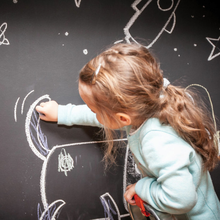 Мел белый BRAUBERG "АКАДЕМИЯ" (АЛГЕМ), КОМПЛЕКТ 100 штук, круглый, мягкий, 271146 - Мелки