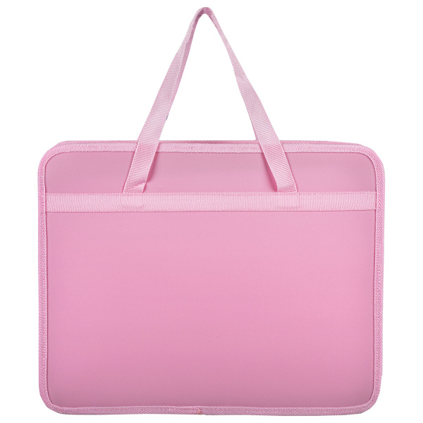 Папка на молнии с ручками BRAUBERG А4, 1 отделение, пластик, 80 мм, "BEST PALS", 271467 - Папки-сумки с ручками