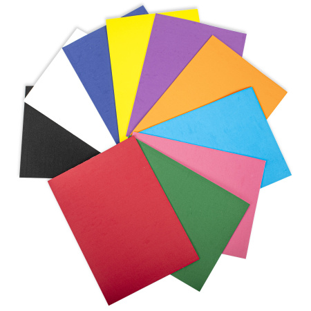 Пористая резина/фоамиран А4, 2 мм, ОСТРОВ СОКРОВИЩ, 10 листов, 10 цветов, яркие цвета, САМОКЛЕЯЩАЯСЯ, 665099 - Цветная пористая резина и пластик