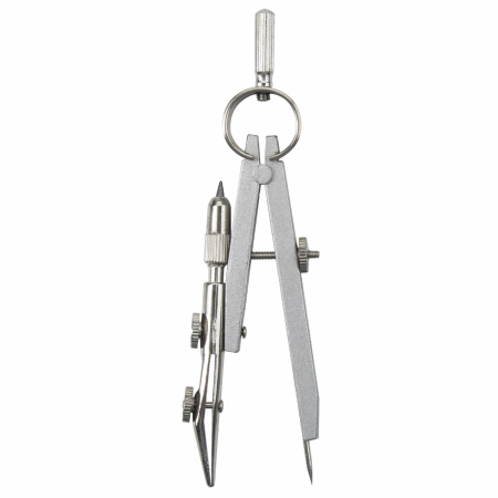 Готовальня BRAUBERG "Student Oxford", 7 предметов: наполнение-1, пенал с подвесом, 210347 - Циркули и готовальни