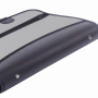 Папка-портфель пластиковая BRAUBERG А4+ (375х305х60 мм), 4 отделения, 2 кармана, серая, 228685 - Портфели пластиковые