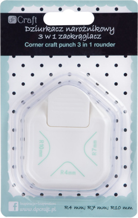 Дырокол угла 3в1 №5 - скруглитель