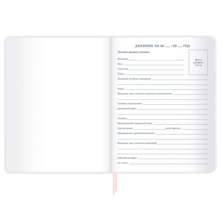 Дневник 1-11 класс 48 л., кожзам (гибкая), термотиснение, фольга, BRAUBERG, "Пушистики", 106220 - Дневники универсальные