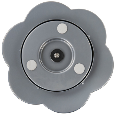 Подставка-органайзер вращающаяся BRAUBERG "Germanium", 7 секций, 110х165х175 мм, серебро, металл, 237981 - Подставки канцелярские без наполнения