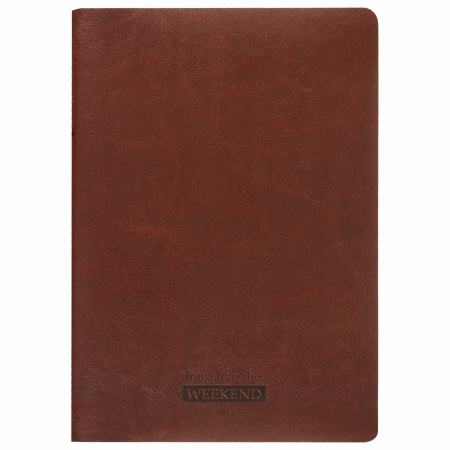 Тетради 48 л. в клетку обложка гладкий кожзам, НАБОР 3 шт., сшивка, А5 (147х210 мм), BRAUBERG VIVA, 403892 - Тетради 40-48 листов