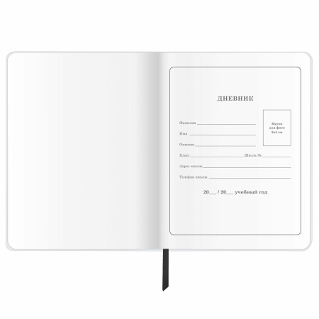 Дневник 1-4 класс 48 л., кожзам (гибкая), печать, фольга, ЮНЛАНДИЯ, "Крутой Байк", 106162 - Дневники для младших классов