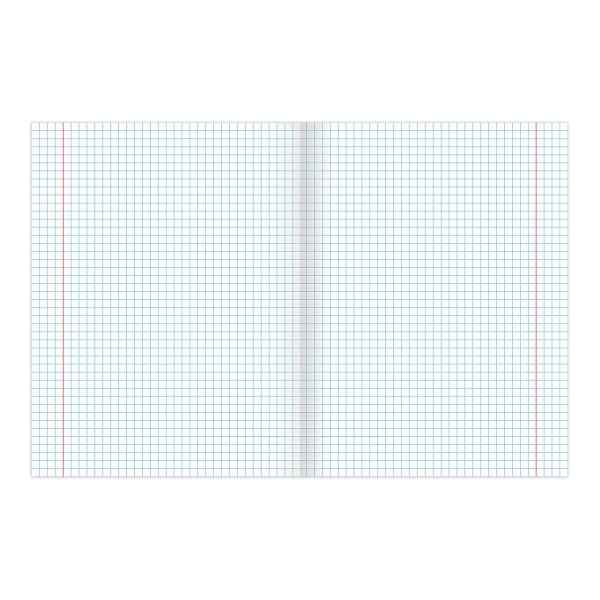 Тетрадь 12 л. BRAUBERG КЛАССИКА, клетка, обложка картон, ЗЕЛЕНАЯ, 104722 - Тетради 12-24 листов