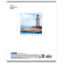 Тетрадь А5, 96 л., BRAUBERG, скоба, клетка, обложка картон, КАНИКУЛЫ, 401847 - Тетради более 60 листов