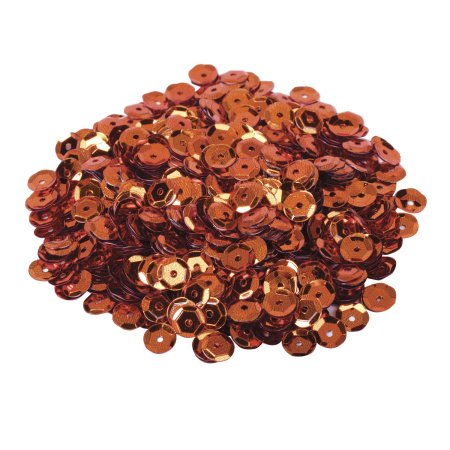 Пайетки для творчества "Классика", золото, серебро, медь, 6 мм, 30 грамм, ОСТРОВ СОКРОВИЩ, 661272 - Пайетки для творчества