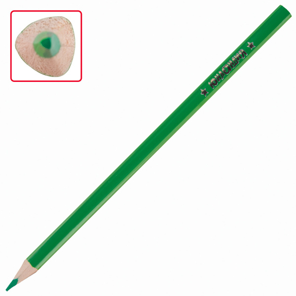 Карандаши цветные с двухцветным грифелем ЮНЛАНДИЯ "МОРСКИЕ ЖИТЕЛИ", 24 цвета, 12 штук, 181587 - Карандаши цветные