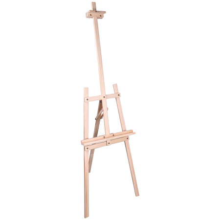 Мольберт напольный из сосны Лира, 170х55х70 см, высота холста до 107 см, BRAUBERG ART CLASSIC, 192260 - Мольберты