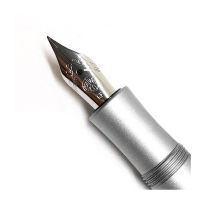 Ручка перьевая KAWECO AL Sport RAW EF 0.5мм серебристый корпус - Перьевые ручки
