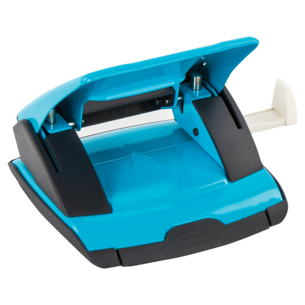 Дырокол металлический BRAUBERG "ULTRA", до 20 листов, голубой, 228759 - Дыроколы настольные