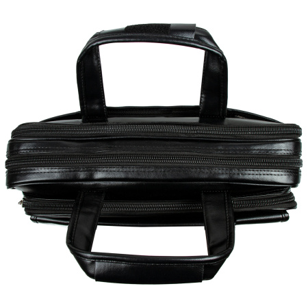 Сумка-портфель BRAUBERG с отделением для ноутбука 15-16", "Dandy", 2 отделения, экокожа, 41х31х15 см, 240511 - Сумки деловые с отделением для ноутбука и планшета