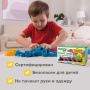 Песок для лепки кинетический BRAUBERG KIDS, 6 цветов, 720 г, 4 формочки, 665090 - Песок для лепки