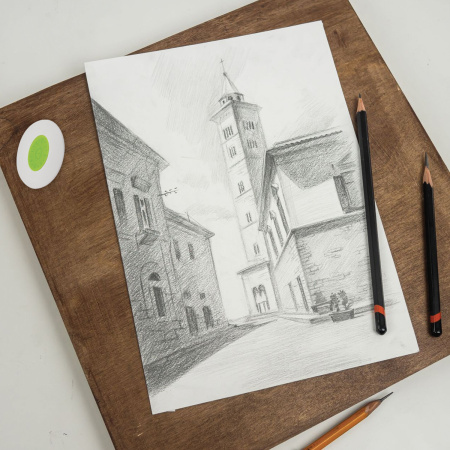 Ластик STAFF "College" PE-070, 42х30х9 мм, овальный, салатовый пластиковый держатель, 228069 - Ластики классические