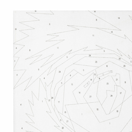 Картина по номерам 40х50 см, ОСТРОВ СОКРОВИЩ "Радужный кот", на подрамнике, акрил, кисти - Картины по номерам