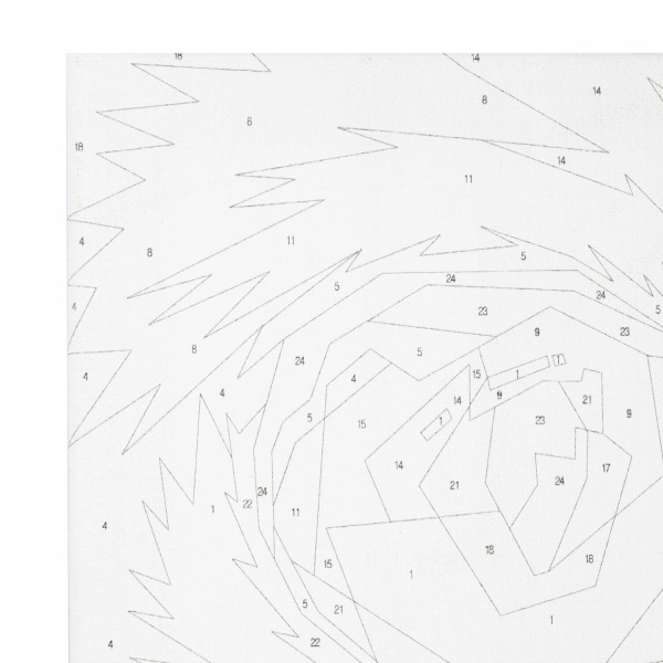 Картина по номерам 40х50 см, ОСТРОВ СОКРОВИЩ "Радужный кот", на подрамнике, акрил, кисти - Картины по номерам