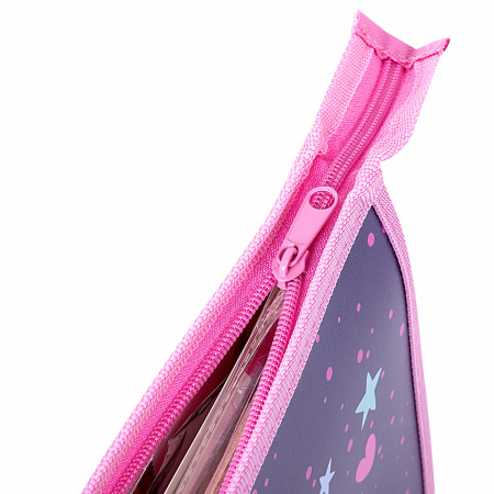 Папка для тетрадей ЮНЛАНДИЯ А4, 1 отделение, пластик, на молнии, "Little Friends", 271453 - Папки для тетрадей и уроков труда