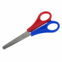 Ножницы ПИФАГОР, 130 мм, для левши, с линейкой, в картонной упаковке с европодвесом, 236784 - Ножницы детские