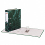 Папка-регистратор STAFF "Basic" БЮДЖЕТ с мраморным покрытием, 70 мм, без уголка, зеленая, 229620 - Папки-регистраторы с арочным механизмом