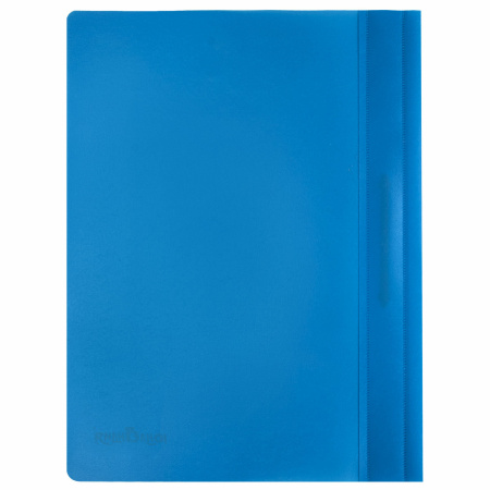 Скоросшиватель пластиковый ЮНЛАНДИЯ, А4, 130/180 мкм, голубой, 228678 - Папки-скоросшиватели мягкие