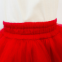 Юбка нарядная из фатина красная - Юбки