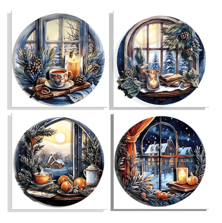 Набор папертоль “Уютный вечер. Миниатюры” - Папертоль