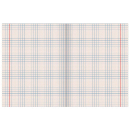 Тетрадь А5, 96 л., STAFF, скоба, клетка, офсет №2 ЭКОНОМ, обложка картон, "Природа" (микс в спайке), 404441 - Тетради более 60 листов