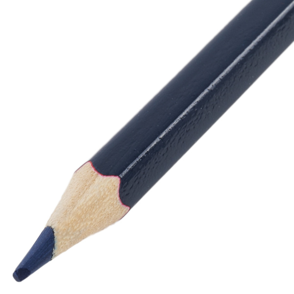 Карандаш двухцветный красно-синий, BRAUBERG, заточенный, грифель 2,9 мм, 181253 - Карандаши специальные