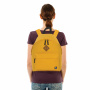 Рюкзак BRAUBERG, универсальный, сити-формат, один тон, желтый, 20 литров, 41х32х14 см, 225378 - Рюкзаки городские для старшеклассников и студентов