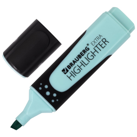 Набор текстовыделителей 12 ЦВЕТОВ на подставке, BRAUBERG "EXTRA", прорезиненный корпус, линия 1-5 мм, 151758 - Текстовыделители