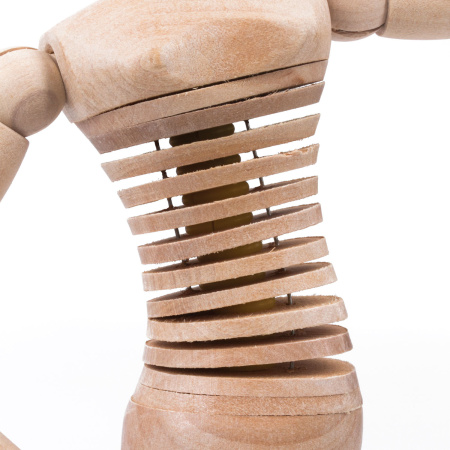 Манекен художественный ГИБКИЙ, BRAUBERG ART CLASSIC, женский, дерево, высота 30 см., 191294 - Манекены